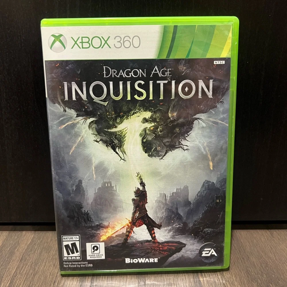 Dragon Age: Inquisition Xbox 360 Game Discs Case Inserts Tested 2 Disc Set